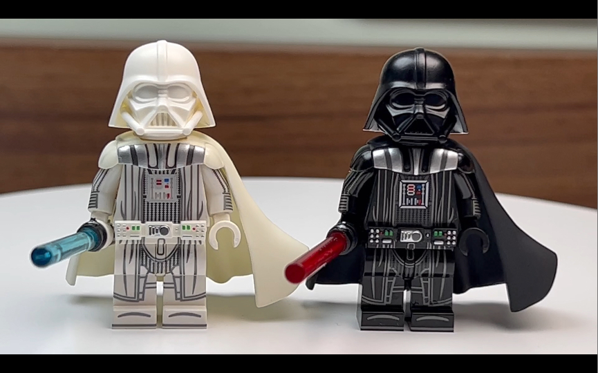 乐高 第三方 疯癫社 星球大战 黑白达斯维达 开箱和展示