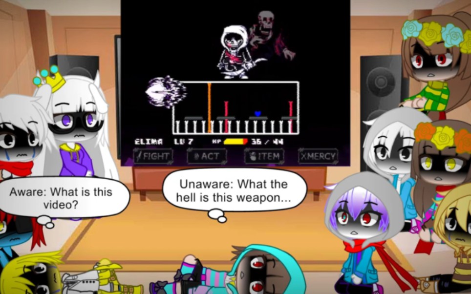 [图]UNDERTALE and DUSTTALE reacts to DUSTTALE Last Genocide (Phase 1,2,3)