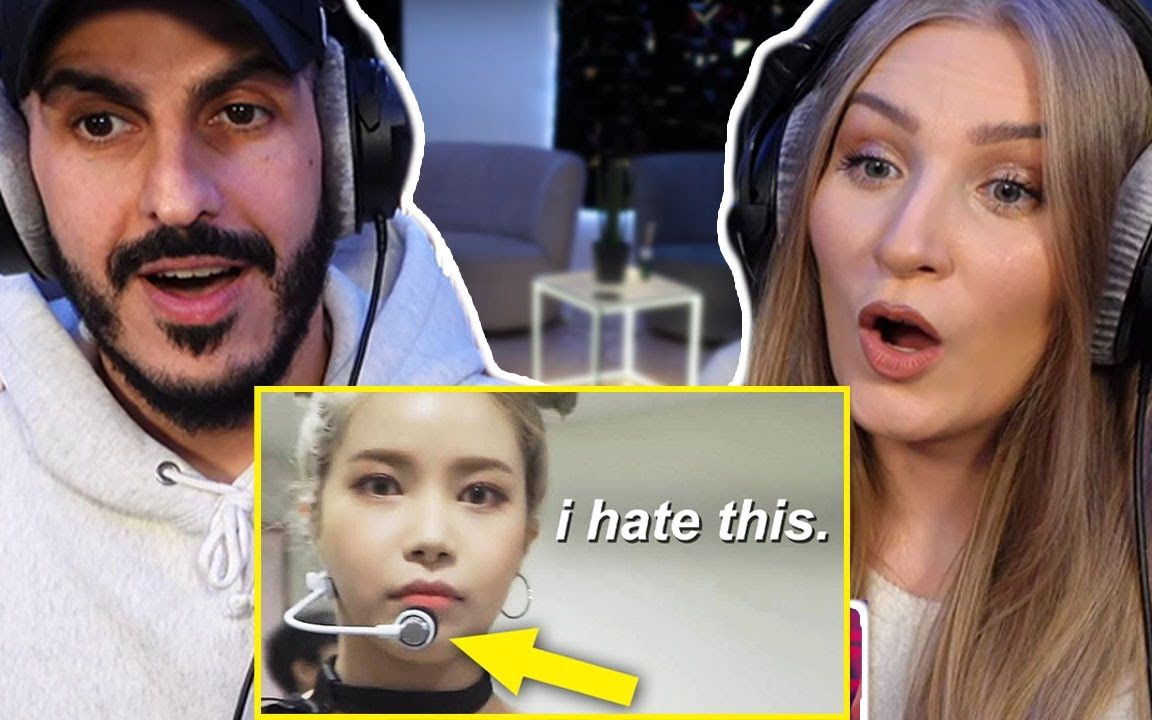 德国制作人rahim看手麦女团mamamoo第一次使用耳麦的reaction