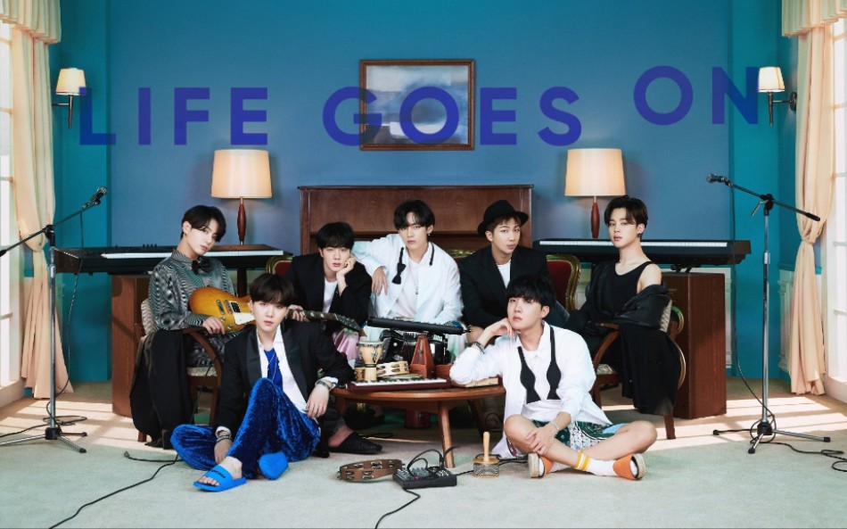 防弹少年团lifegoeson音译空耳暂时闭上双眼握住我的双手一起逃离未来