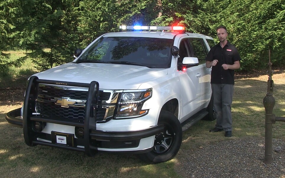 2019款tahoe警车装备安装介绍