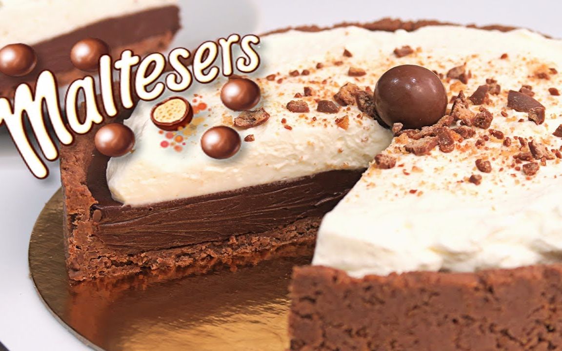 【mery西厨西点】无需烤箱的麦丽素巧克力蛋糕 @柚子木字幕组_哔哩