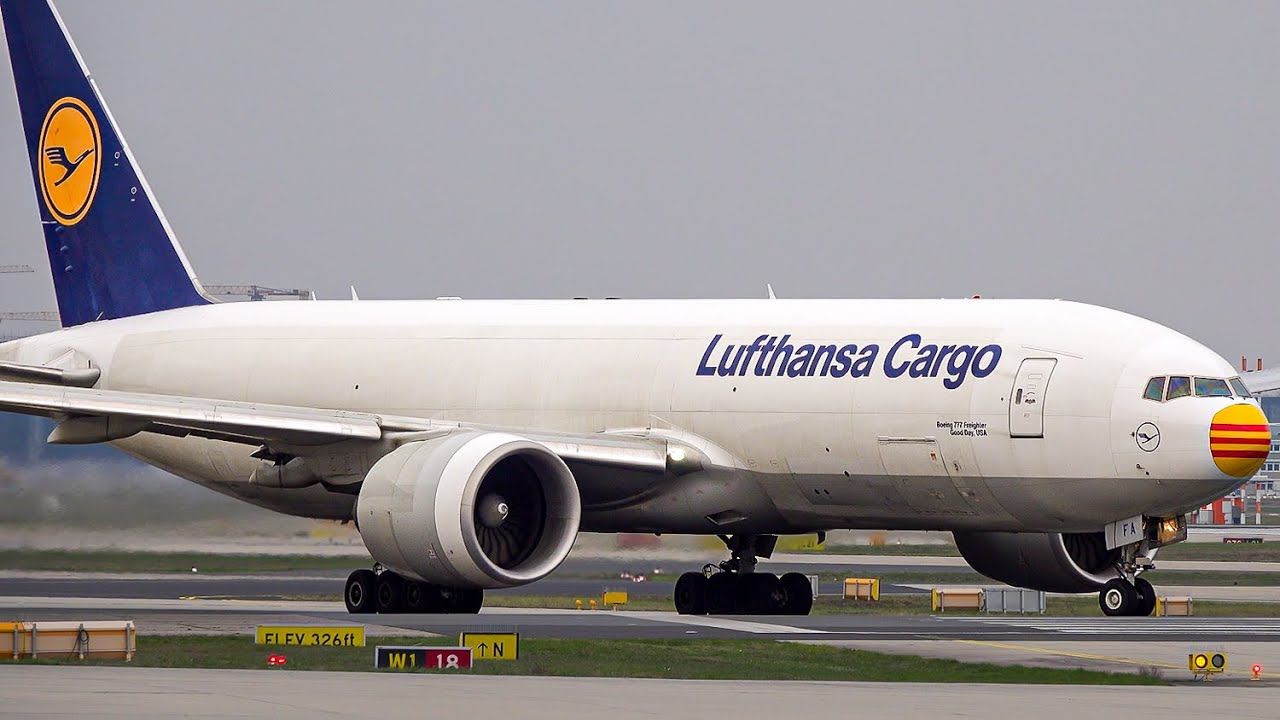 a340,787等起降|法兰克福机场|4k