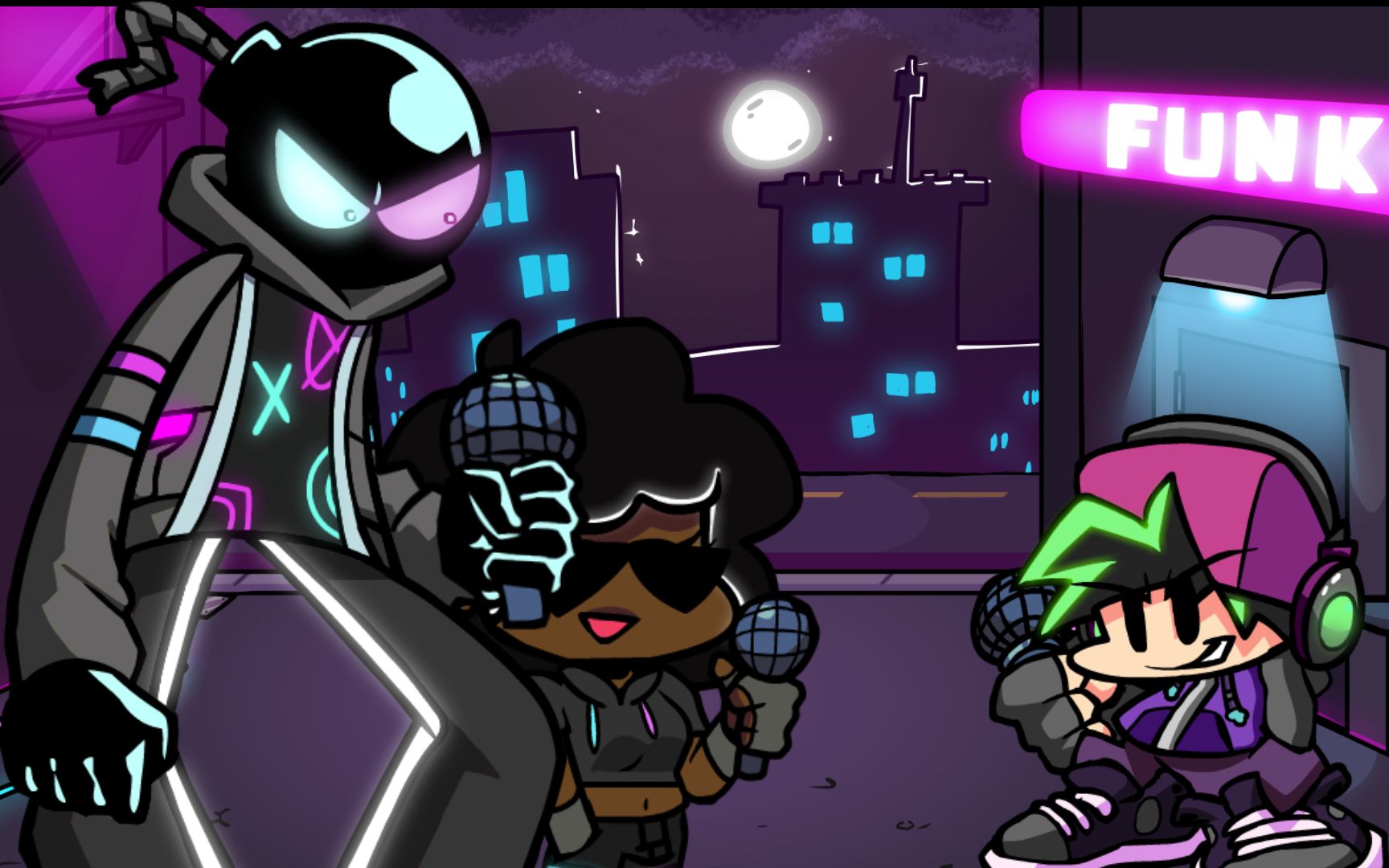 fnf模组 vs neo carol x whitty(非官方) 全流程