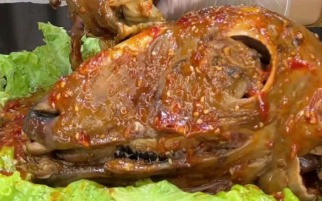 【羊头】炫两个热乎大羊头