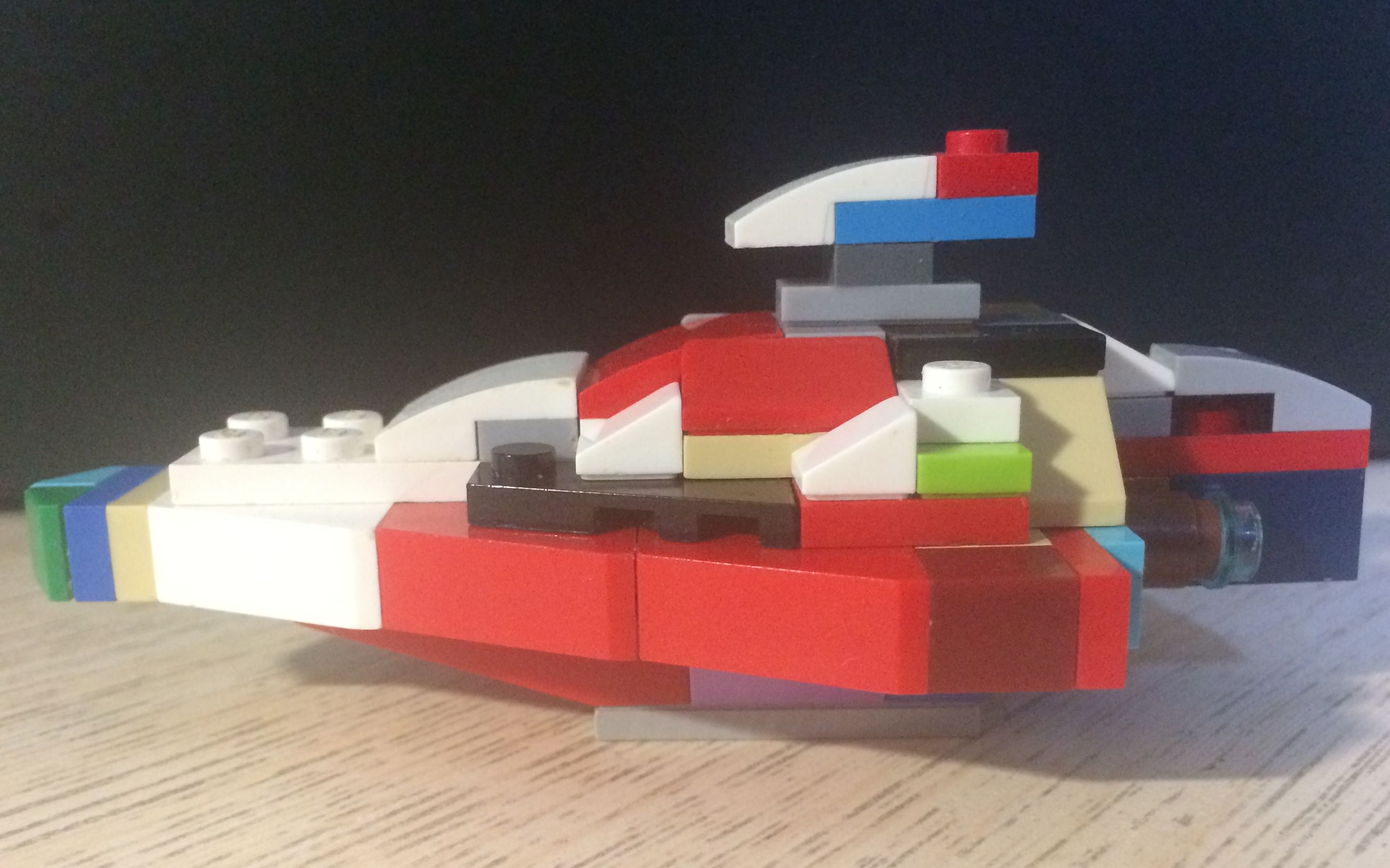 星球大战自制乐高欢呼者级强袭登陆舰尽量把颜色做的旧共一点