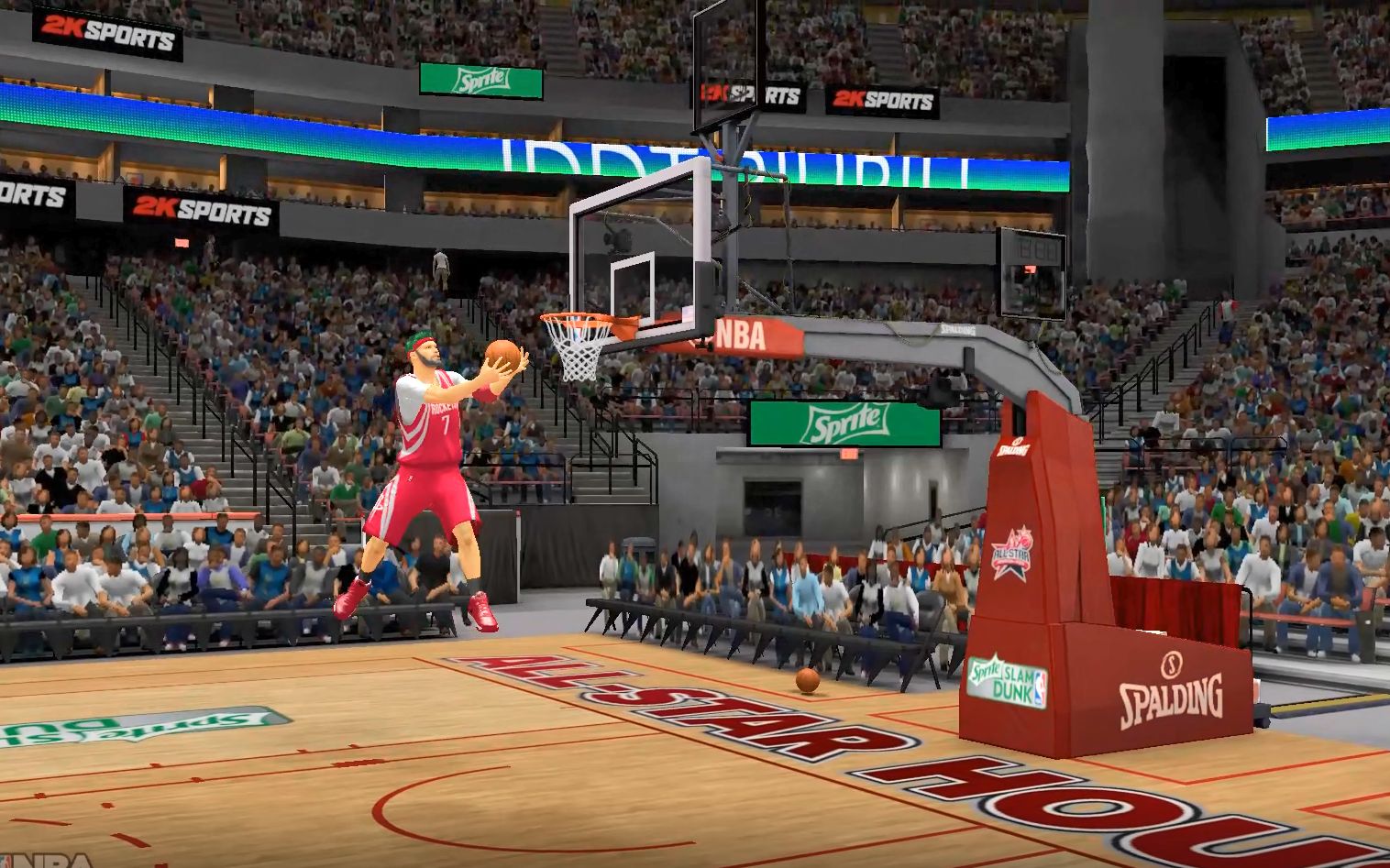 nba2k扣篮大赛:今天不聊走步的事!就说这个扣篮几分?_游戏解说