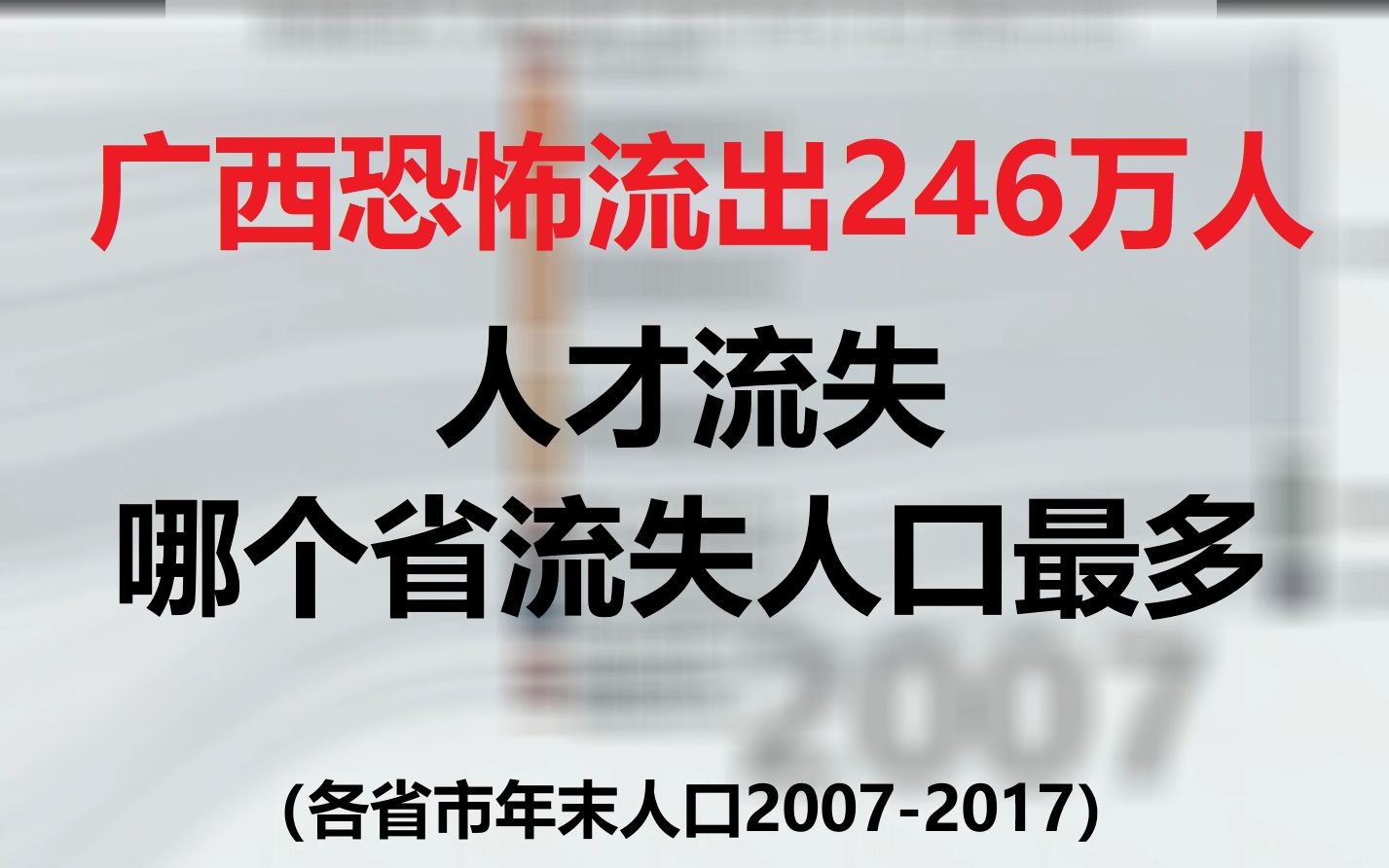 【中国年鉴可视化】26 分地区年末人口数抢人大战哪个省最会抢人?广西恐怖流出246万人黑龙江吉林人口正在加速流出哔哩哔哩bilibili