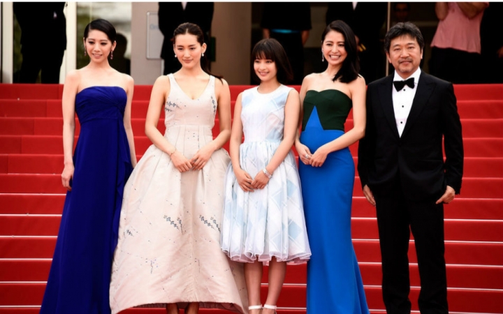 【海街日记】长泽雅美，绫濑遥等人2015戛纳电影节红毯视频