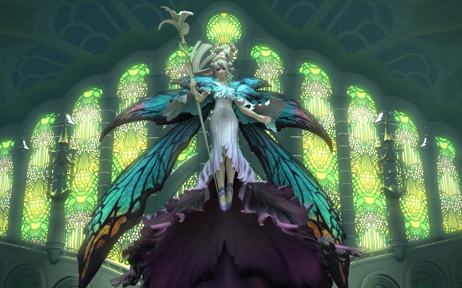 【ff14】白魔第一人称视角开荒极妖灵王,换个视角看看老婆