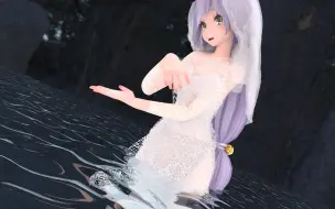 Download Video: 【c4d/布料】华风夏韵,洛水天依！清水出芙蓉！——过年啦！洛天依这次甜到齁死你！