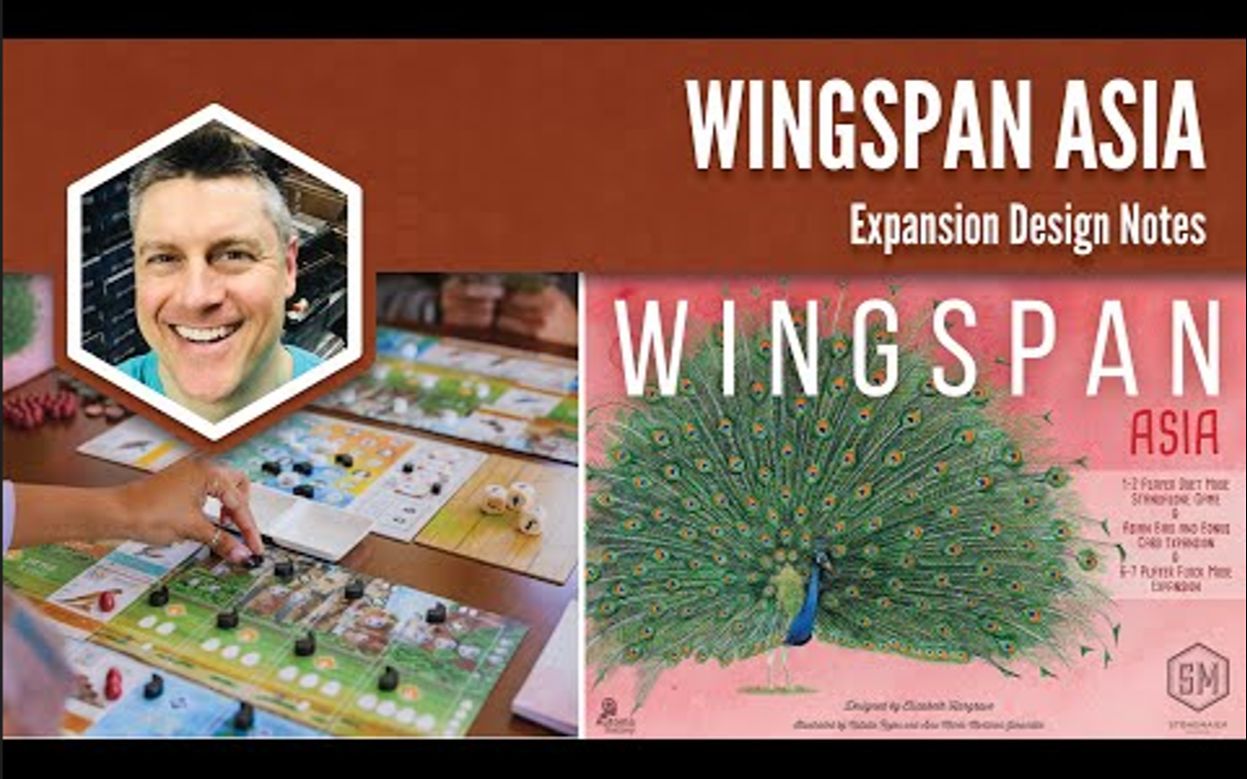 [图]《镰刀战争》设计师谈其公司《展翅翱翔：亚洲篇》创意 Wingspan Asia： My Favorite Game Mechanism