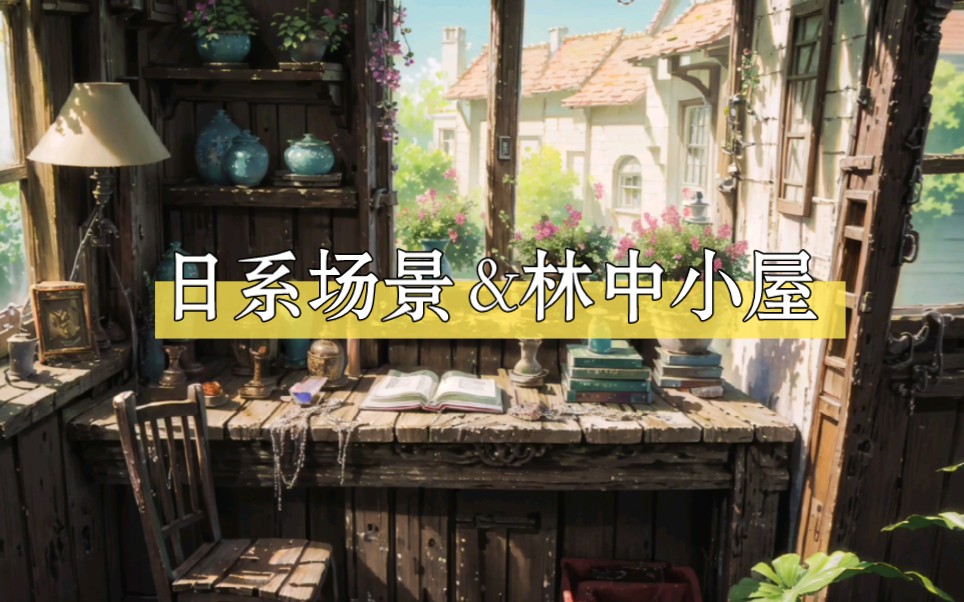 【TAG解析:日系场景&林中小屋】(附图包+TAG)哔哩哔哩bilibili