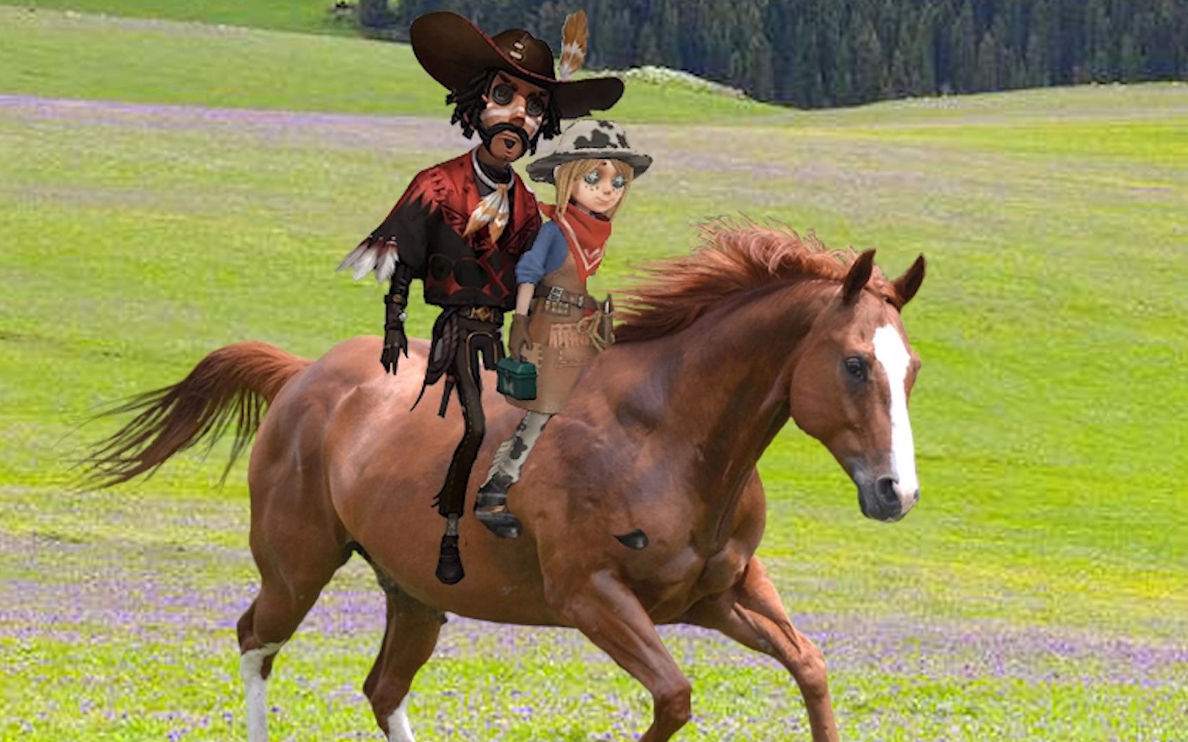 第五人格:牛仔来庄园的目的是什么,为何园丁有牛仔皮肤_哔哩哔哩 (゜