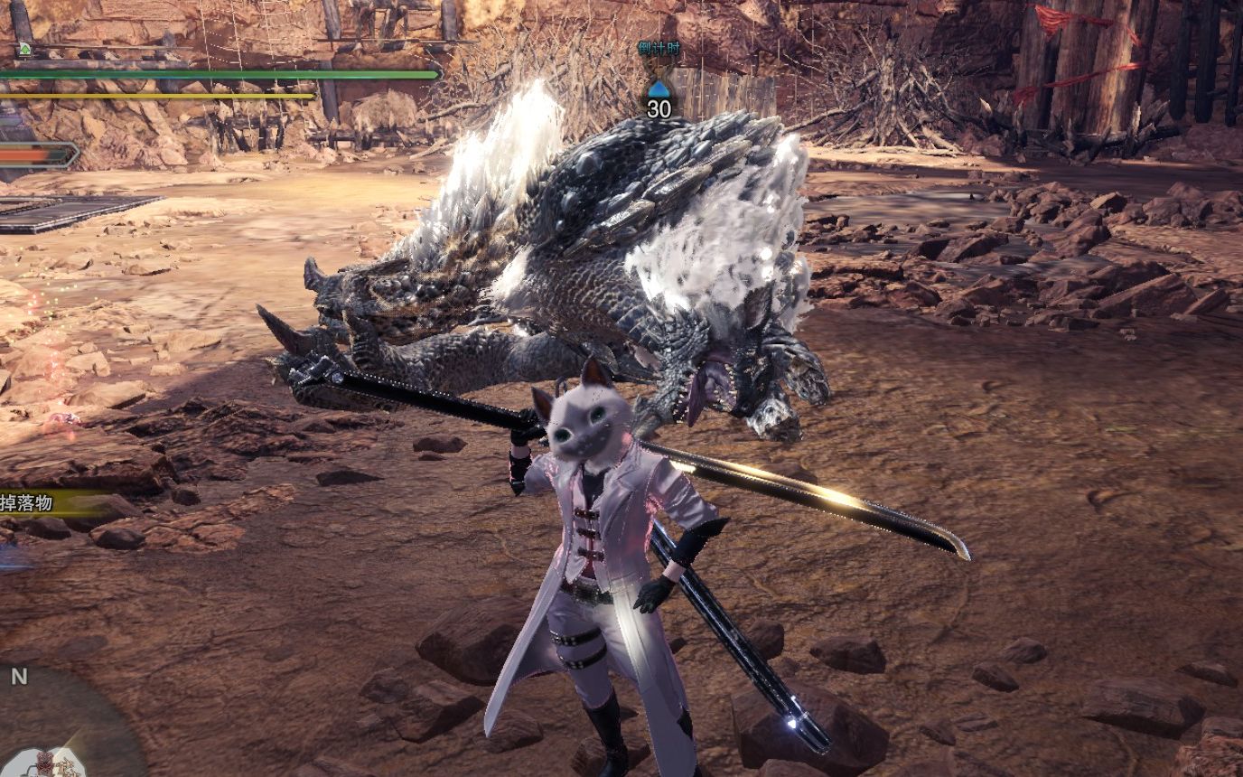 mhwi萌新太刀ta狱狼龙441