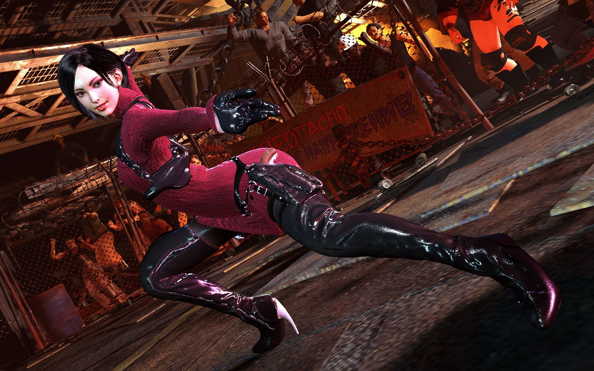 街霸6:艾达王春丽长皮靴瘦腿版,这个版本吸引你吗?