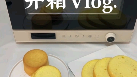 开箱vlog|长帝大白鲸烤箱|附实用戚风教程哔哩哔哩bilibili