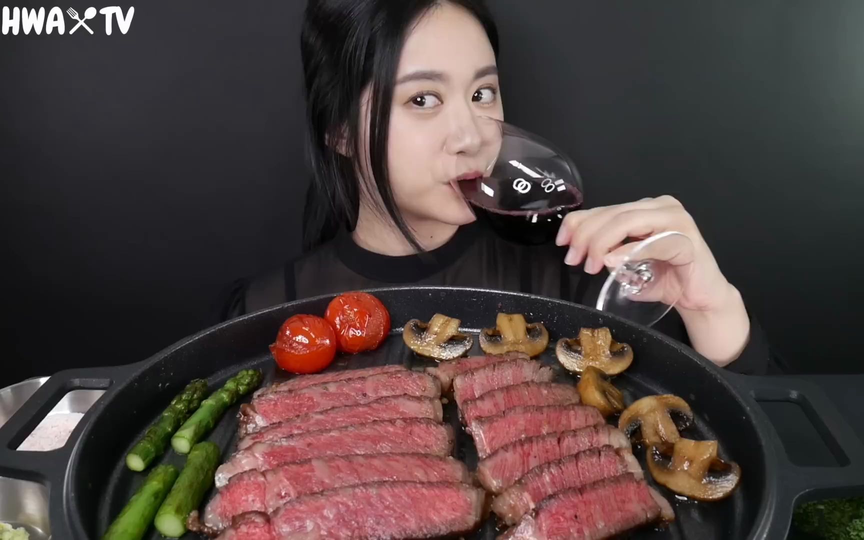 [onhwa]顶级优质韩式牛排09 吃播!_哔哩哔哩_bilibili