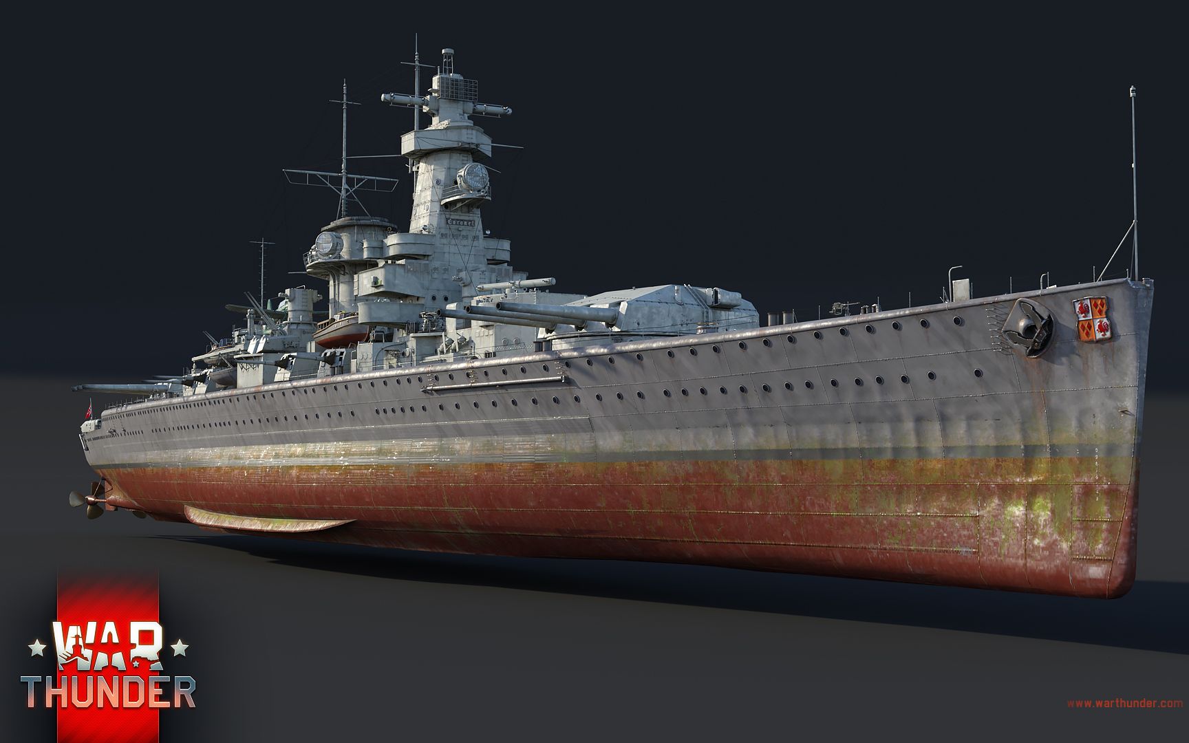 战争雷霆开发日志德国格拉夫斯佩海军上将号重巡洋舰