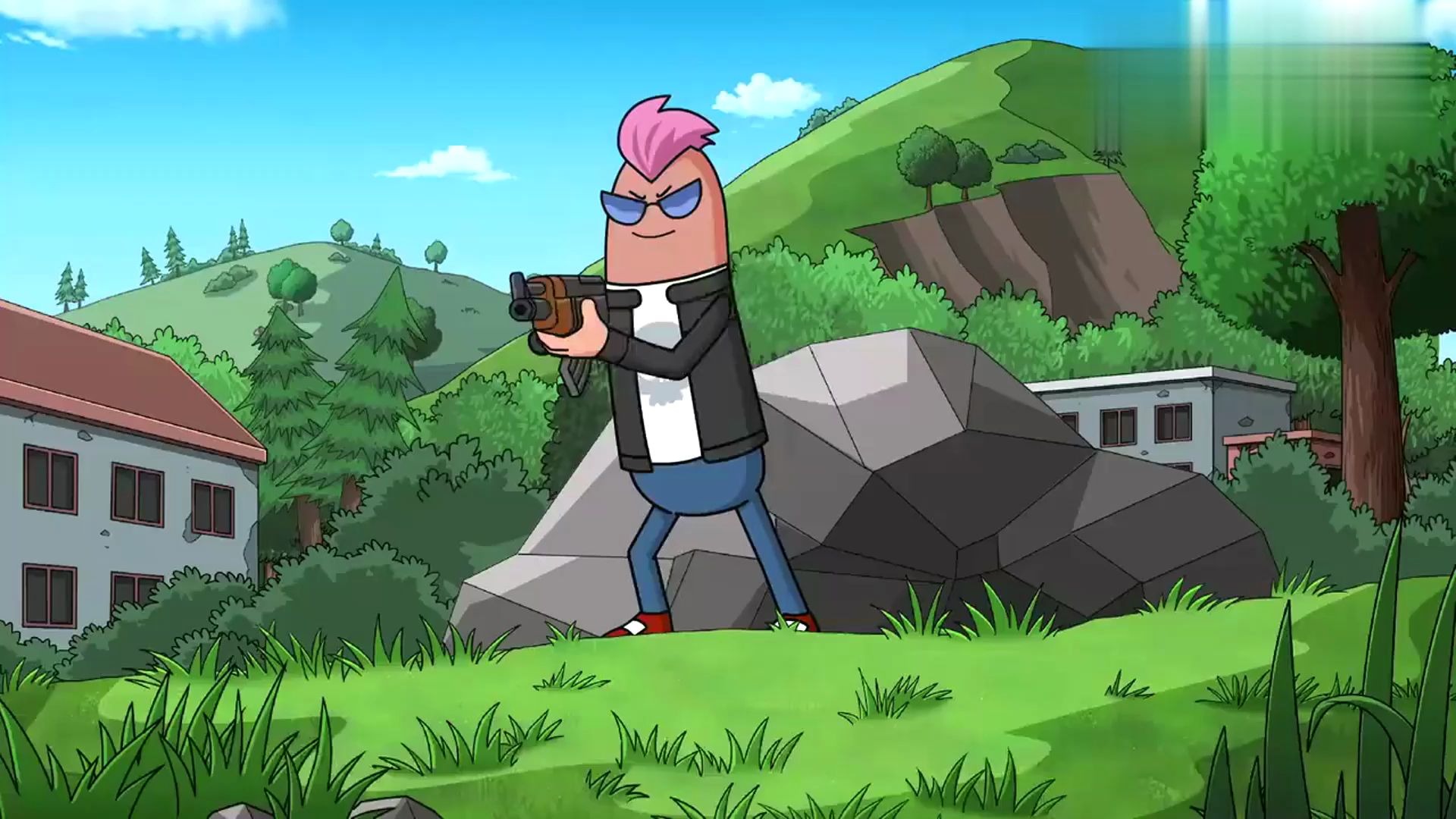 活动  香肠派对:小魔王在玩家面前炫技术,却被玩家嘲讽和大魔王差得远