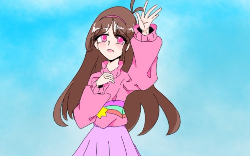 指绘怪诞小镇mabel