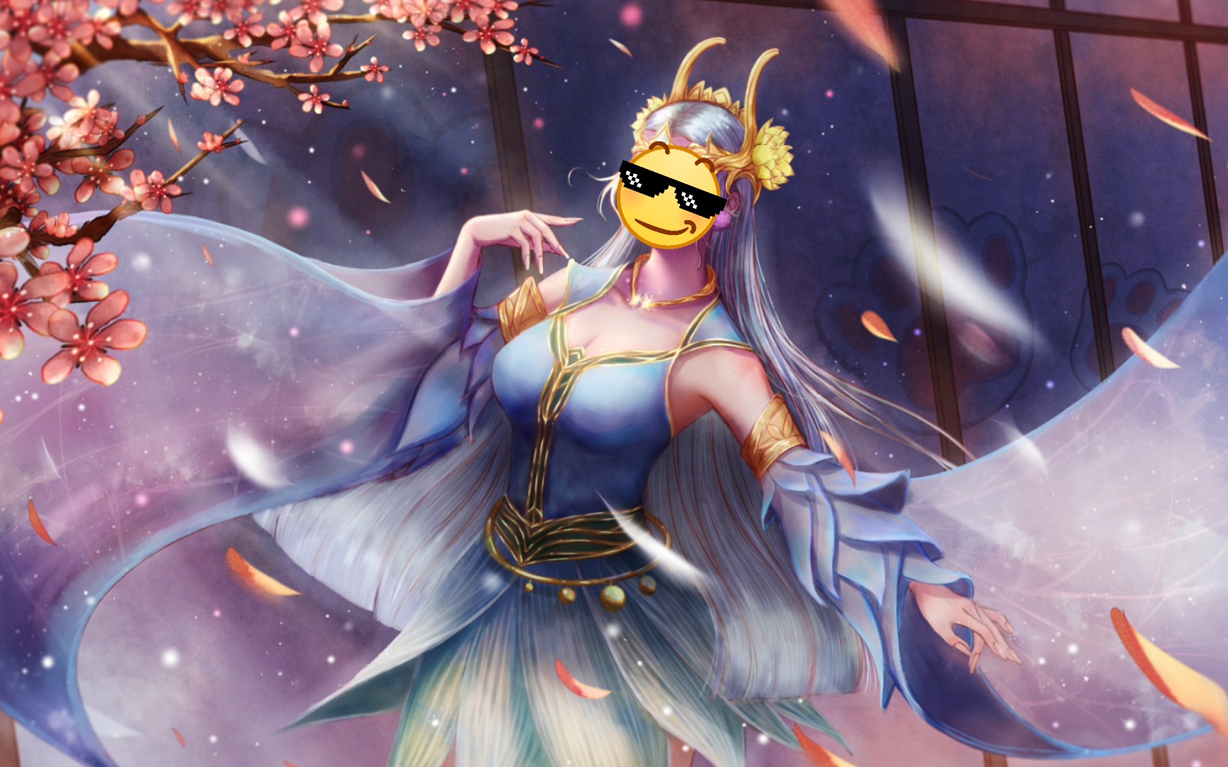 【板绘·王者荣耀貂蝉·同人】要欣赏妾身的舞姿嘛?