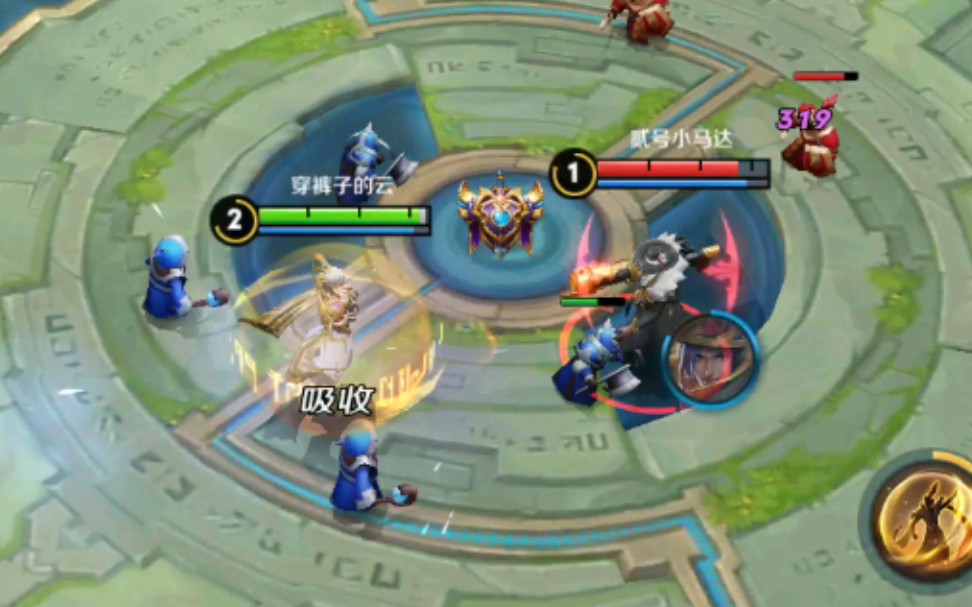 【王者荣耀solo】ad嬴政:碰到了个铁头娃