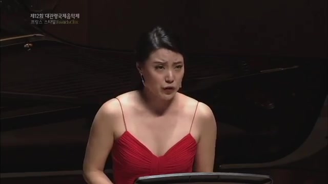 韩国人气女高音Sumi Hwang 黄秀美 水上吟 Auf dem Strom哔哩哔哩bilibili