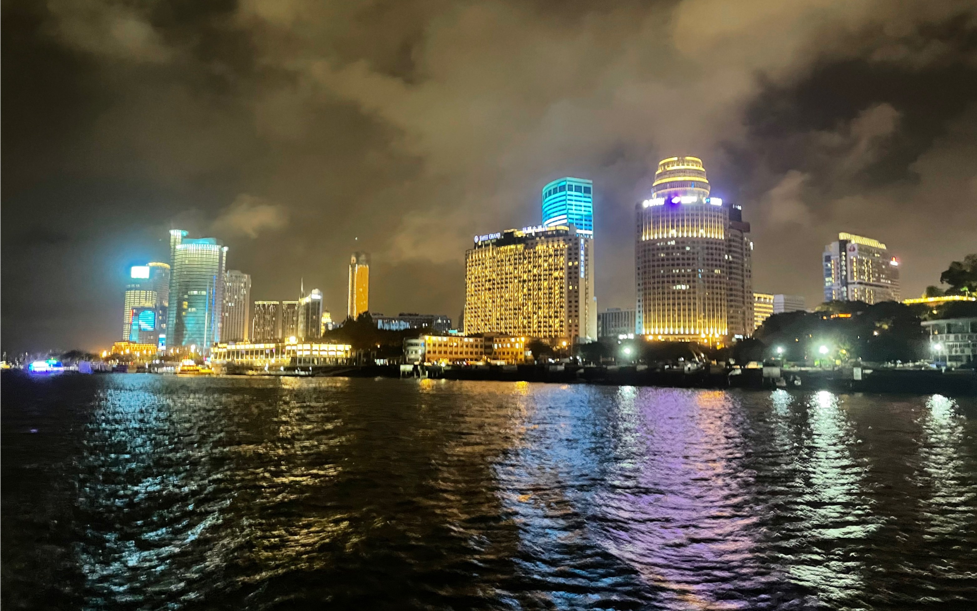 厦门旅游vlog2鹭江夜游