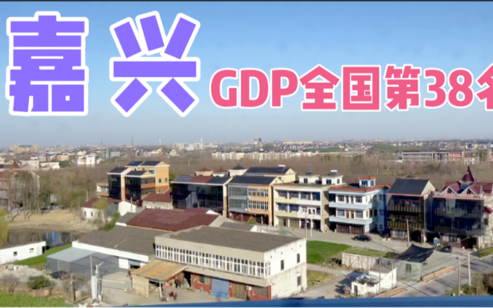 火车进入浙江嘉兴,看看中国GDP排名第38名的嘉兴市,农村怎么样哔哩哔哩bilibili