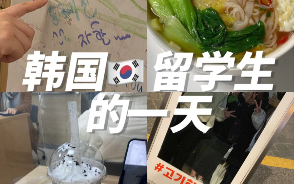 【韩国留学vlog】自己在家炸猪排、办登陆证~ 终于办理到登陆证了 首尔好多同胞哔哩哔哩bilibili