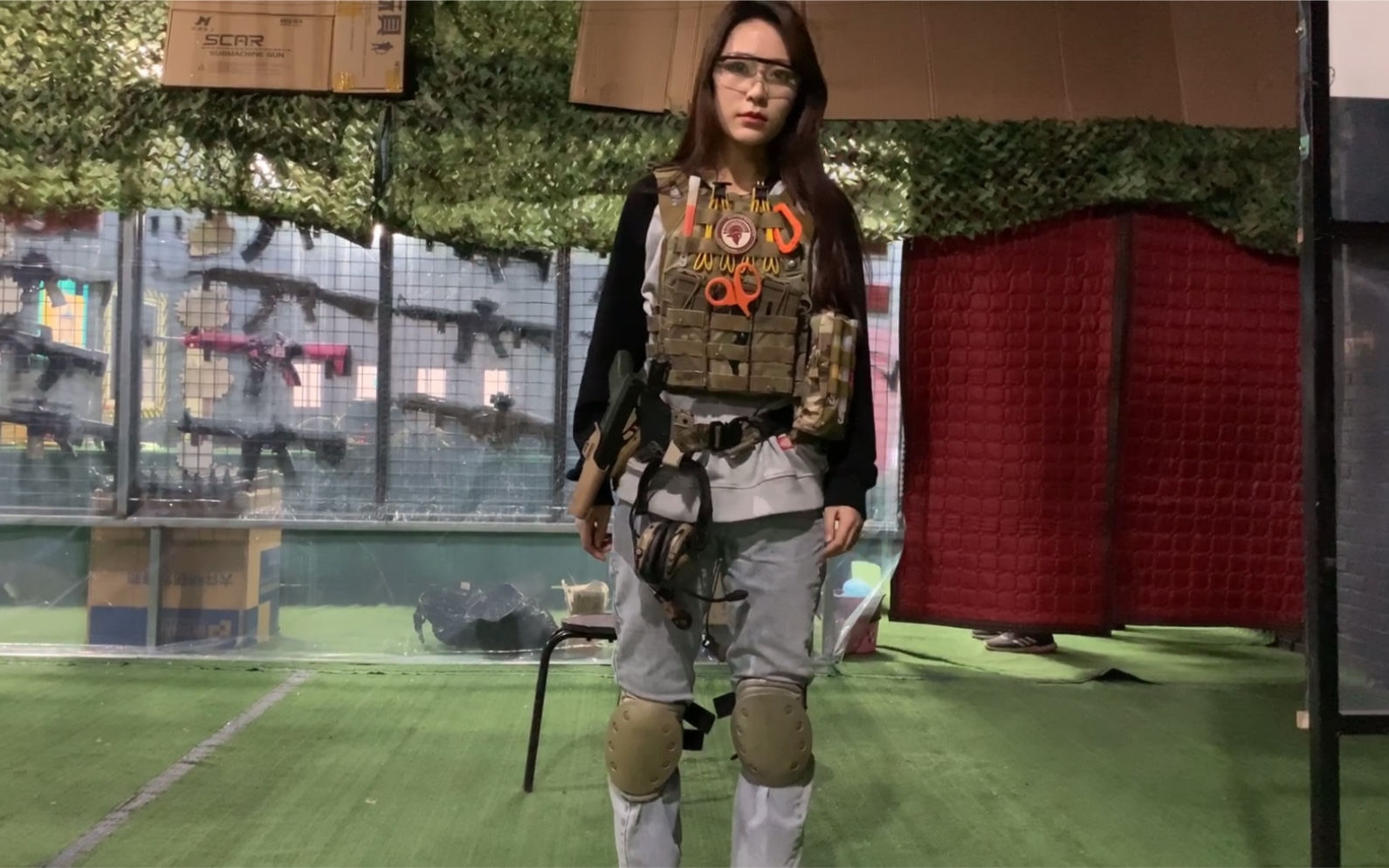 g.战队战术动作】小姐姐战术滑铲