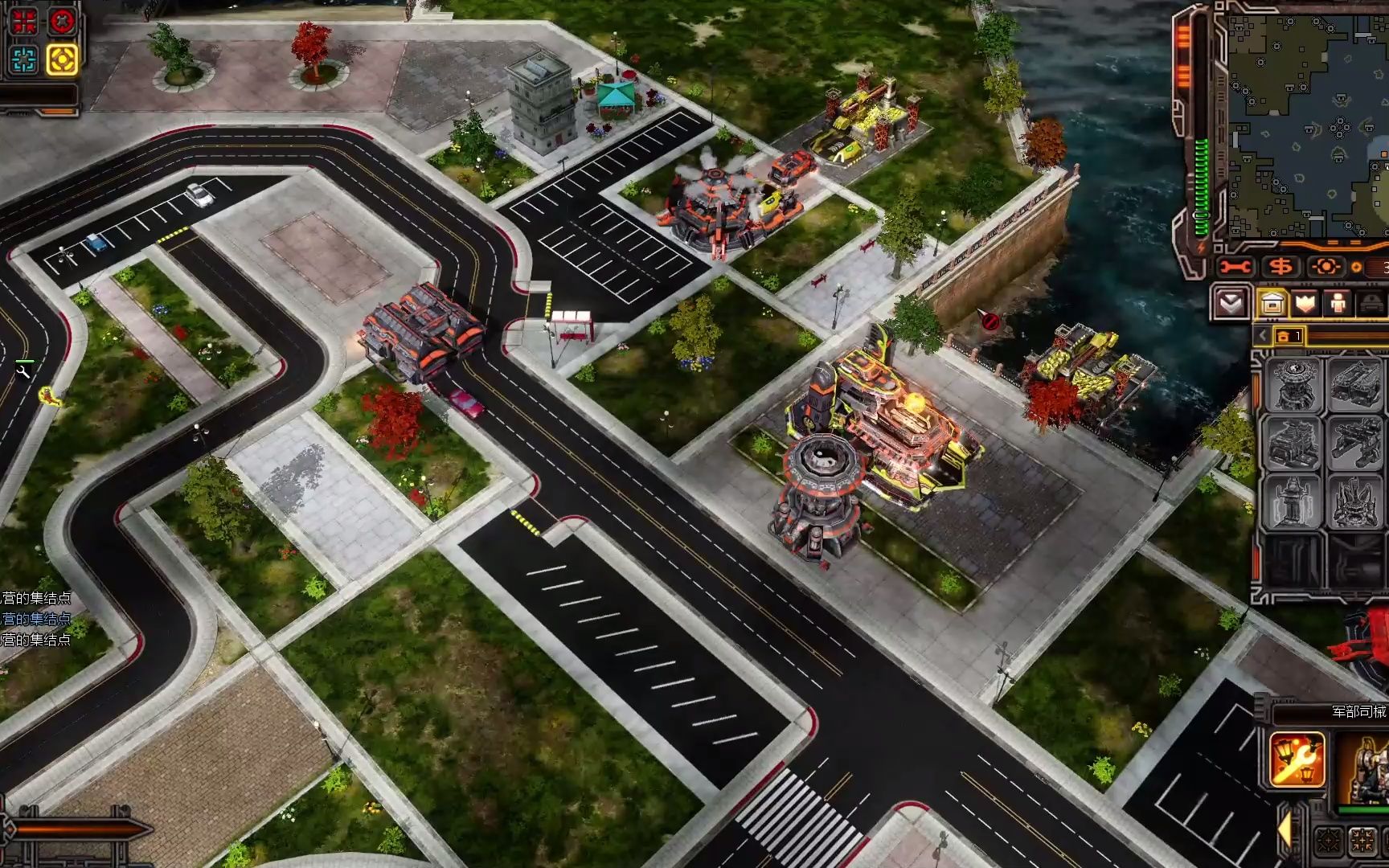 红色警戒3日冕mod公测初体验(海战专场)_红警