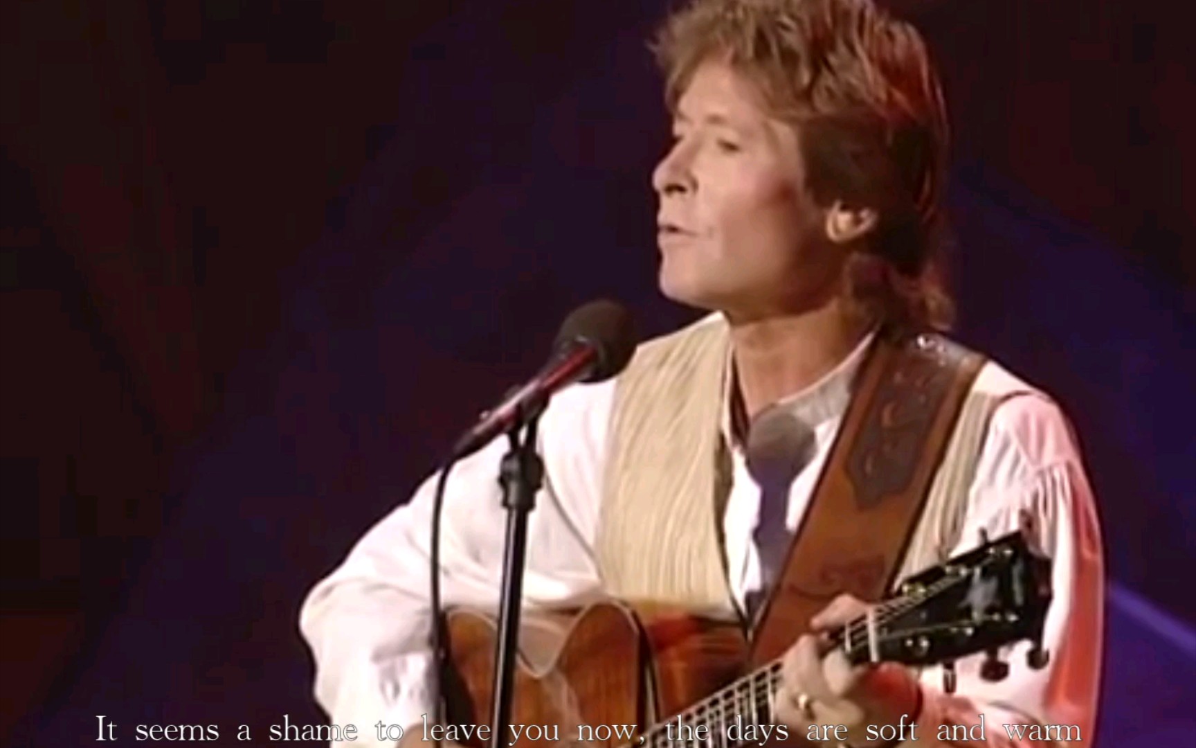 [图]Goodbye Again 自制中英双语字幕 John Denver (from The Wildlife Concert)