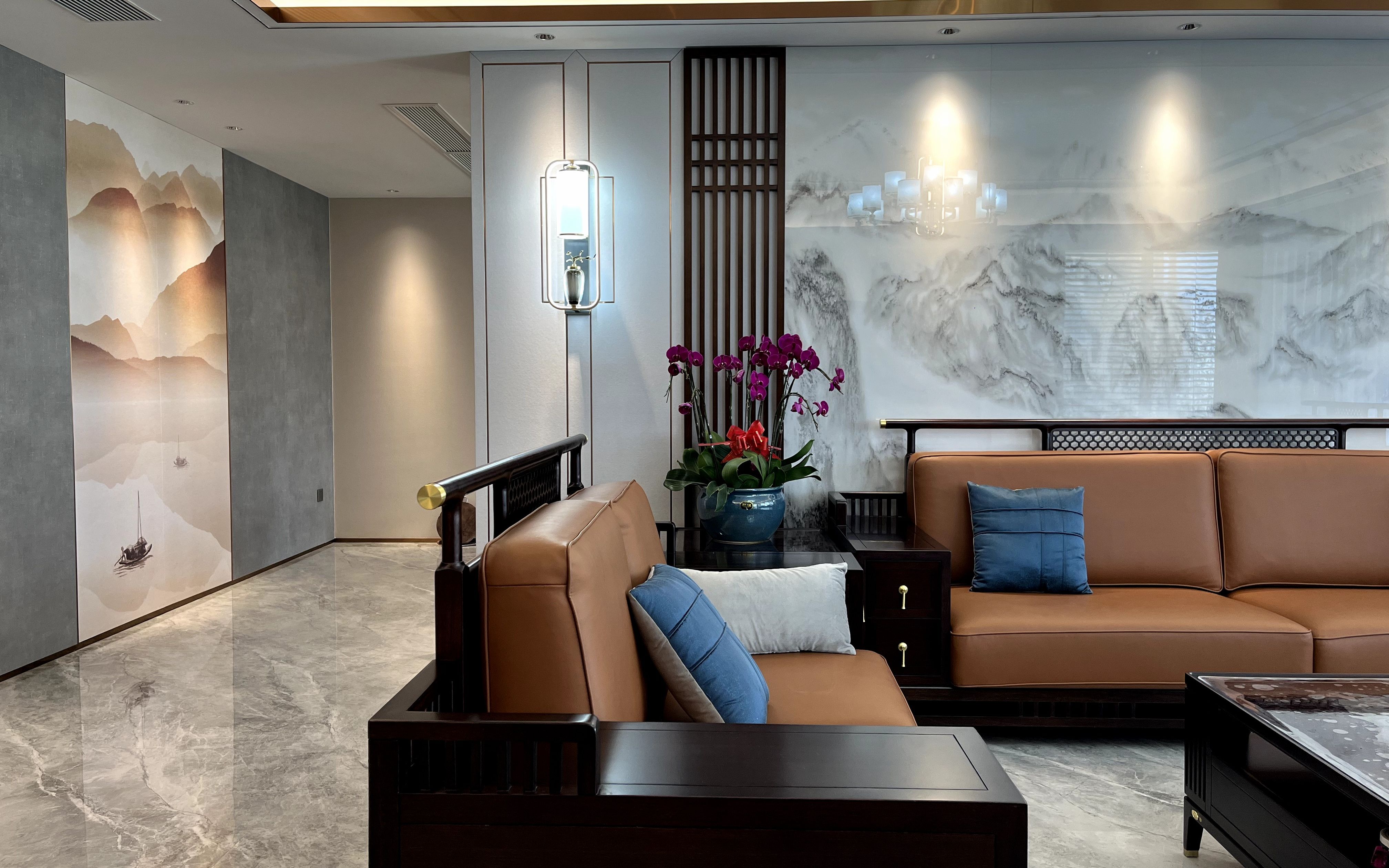 大宅就要新中式!245平大平层,四房两厅,全包装修150万 ,效果很满意!