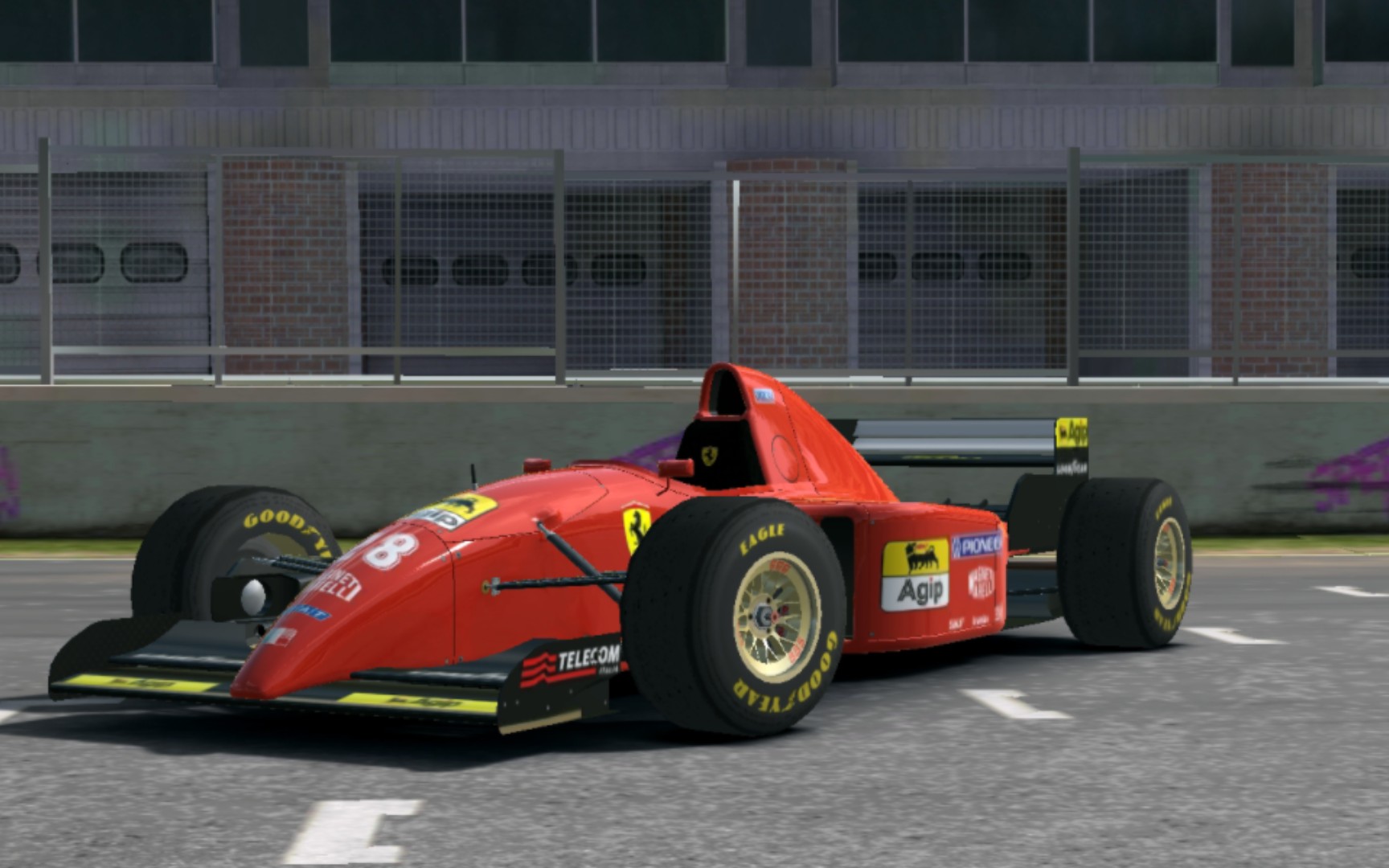 (真实赛车3)传奇法拉利赛-法拉利412 t2跑『加泰罗尼亚赛道』【赛道