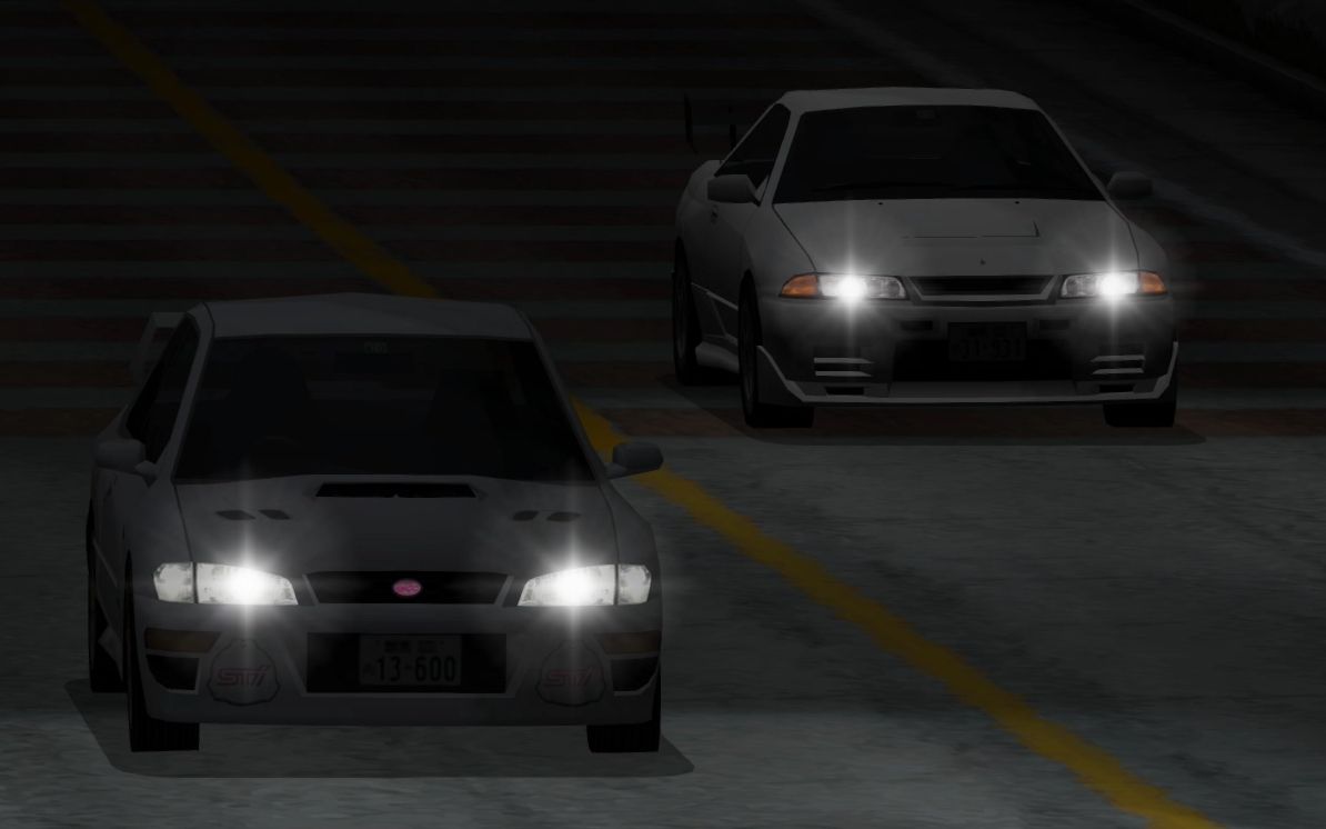 【头文字d】妙义gtr r32挑战15星文太,简简单单!(主视角在p2)