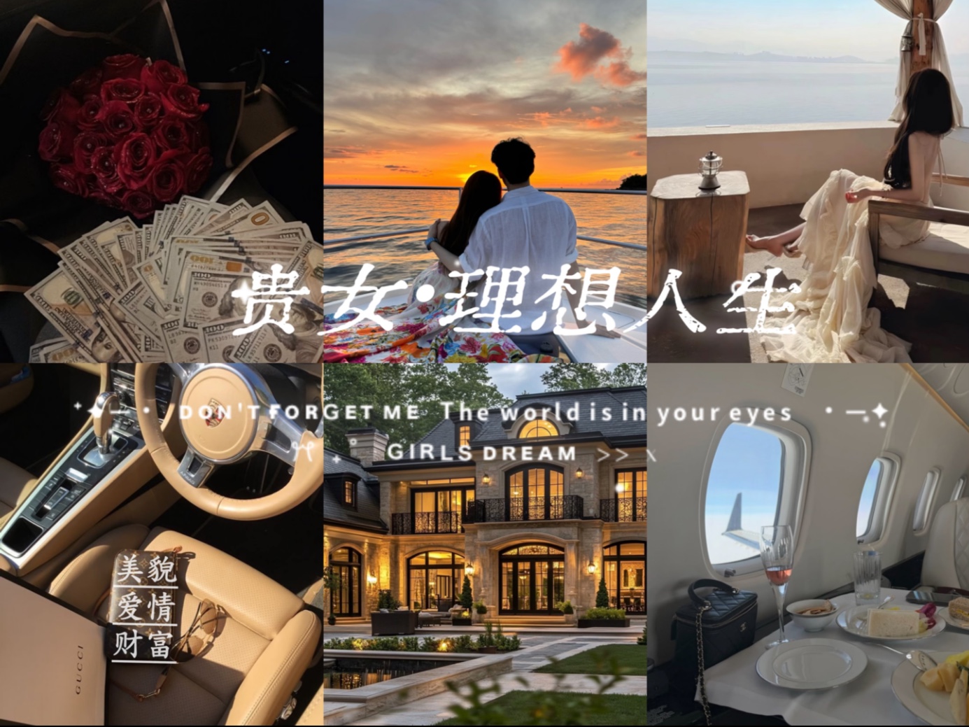 「SFY」“贵女”：有颜有爱有钱｜美貌｜财富｜事业｜爱情