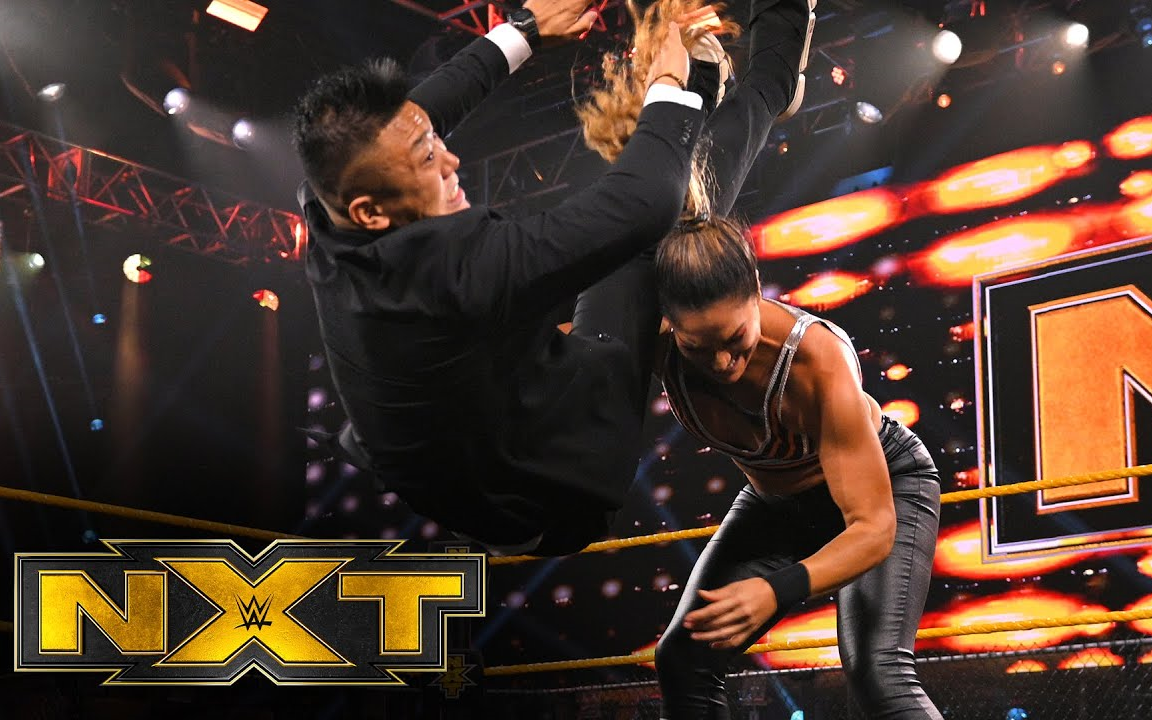 wwenxt20201112第429期李霞缺席王彦博惨遭暴打神秘尊者现身传递信件