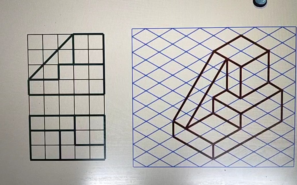 746 正等轴测图画法三