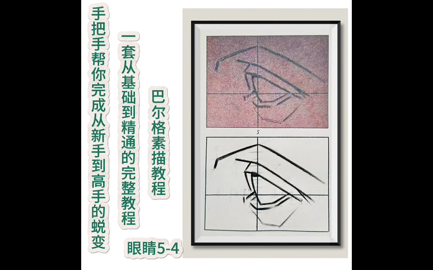 巴尔格素描教程 眼睛5-4