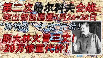【鏖战东线】“自食苦果，20万大军灰飞烟灭！”1942年第二次哈尔科夫战役——完结