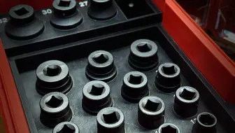 给自己的工具安个家系列 No.194 一目了然的套筒收纳