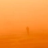 中国西北地区沙尘暴，朦胧，有点梦幻