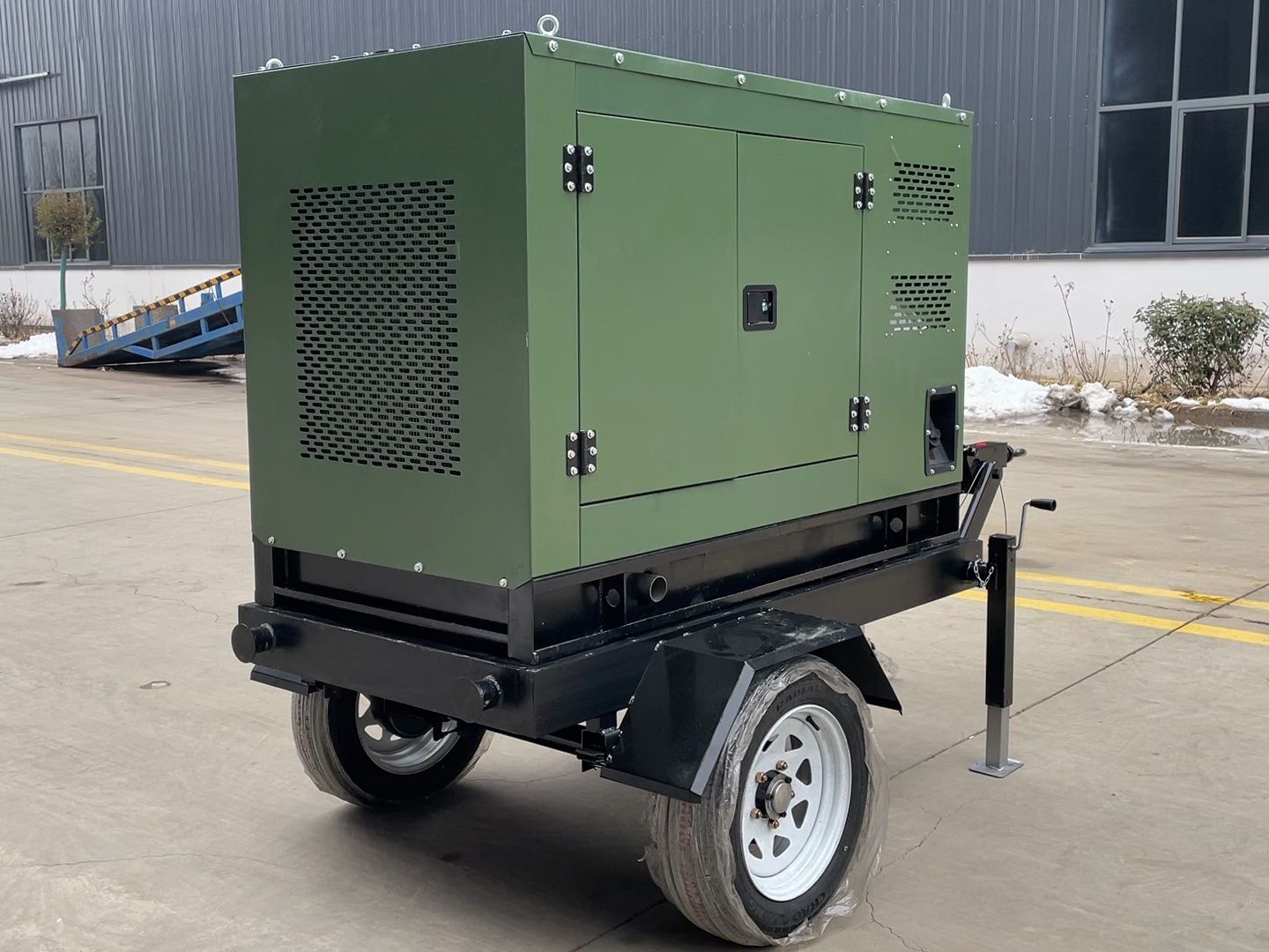 三相移动式拖车柴油发电机1000千瓦厂家 大泽发电机组