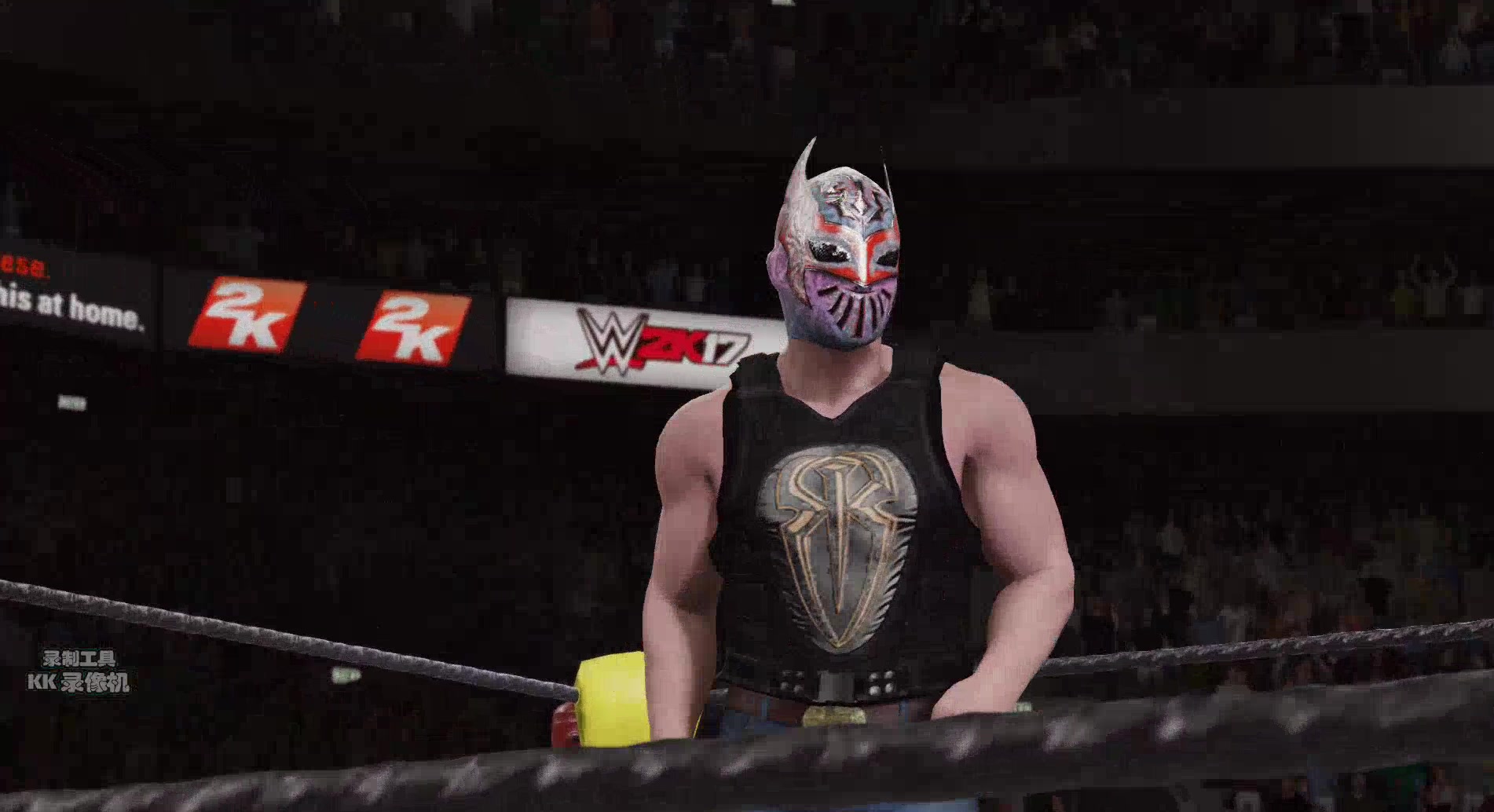 wwe2k17 shuaibi对战rlo 特别精彩!