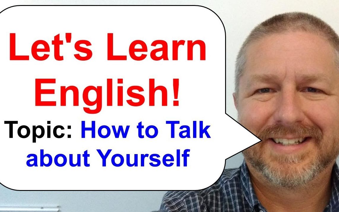 [图]【原味En】Let's Learn English - How to Talk About Yourself-rhpO-cCM0u0