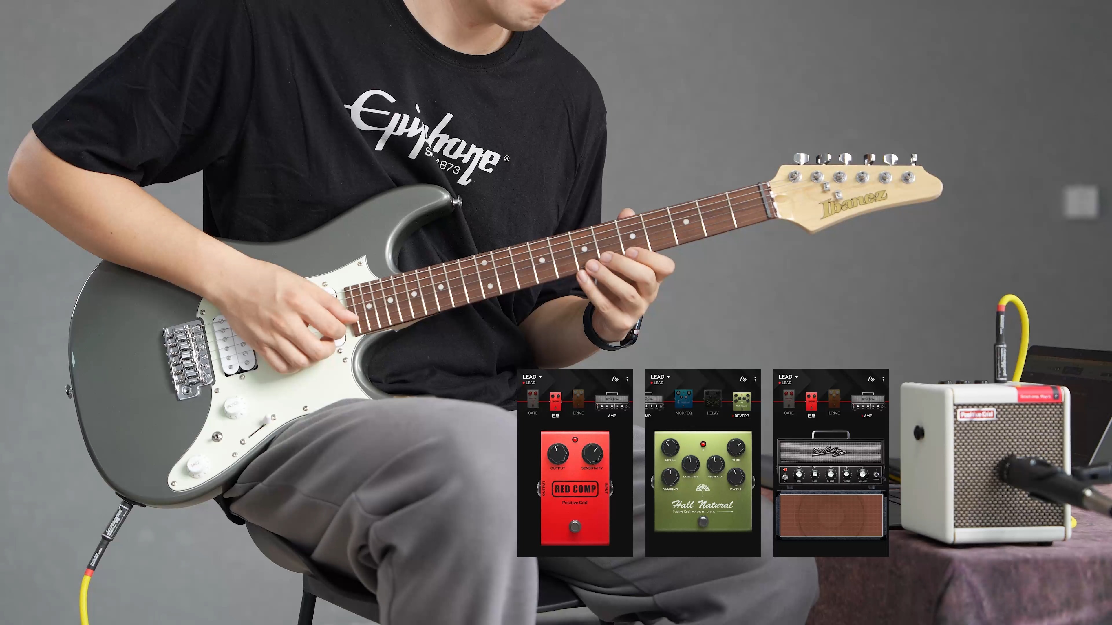 ibanez azes40 加 spark mini真实音色展示 三千价位可以搞定的超值