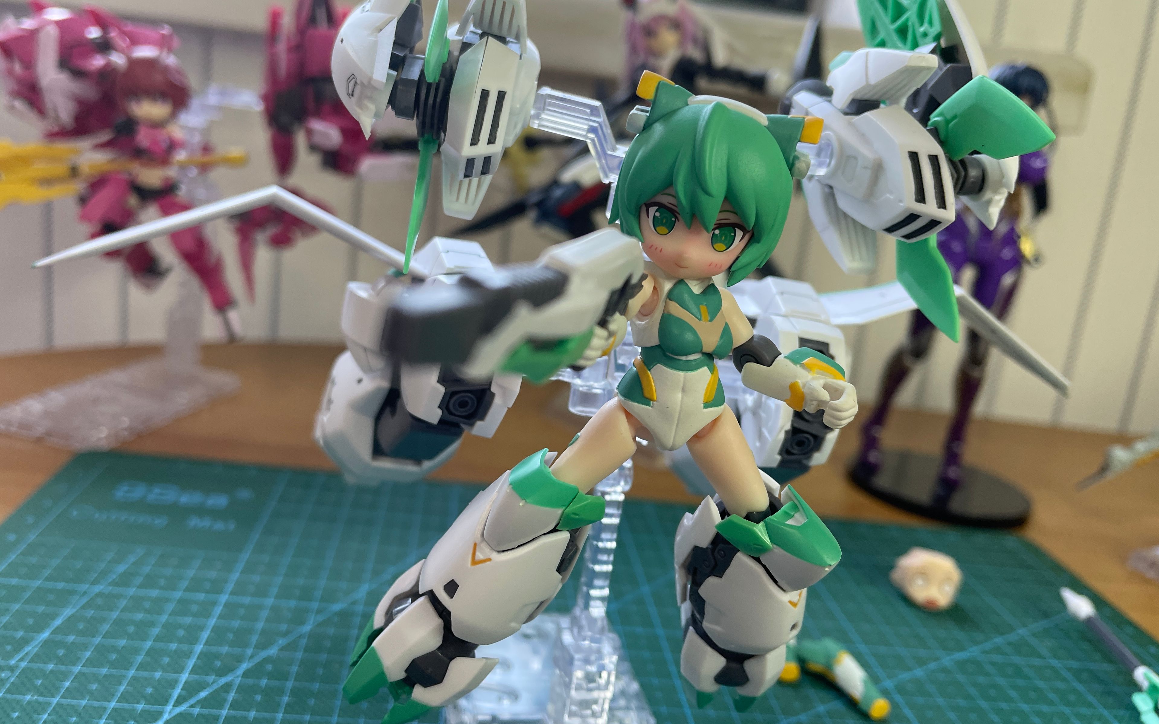 megahouse desktop army 桌面军队 部队盒蛋 希露菲2型 x aga象头神