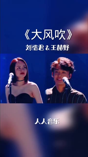 天赐的声音:刘惜君王赫野质感声线《大风吹》好好听!哔哩哔哩bilibili